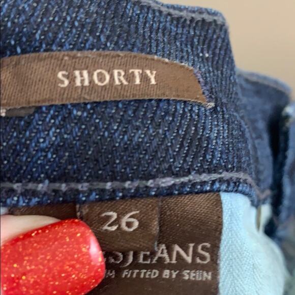 James Jeans Shorty Cutoff Distressed Denim Shorts - Picture 5 of 9